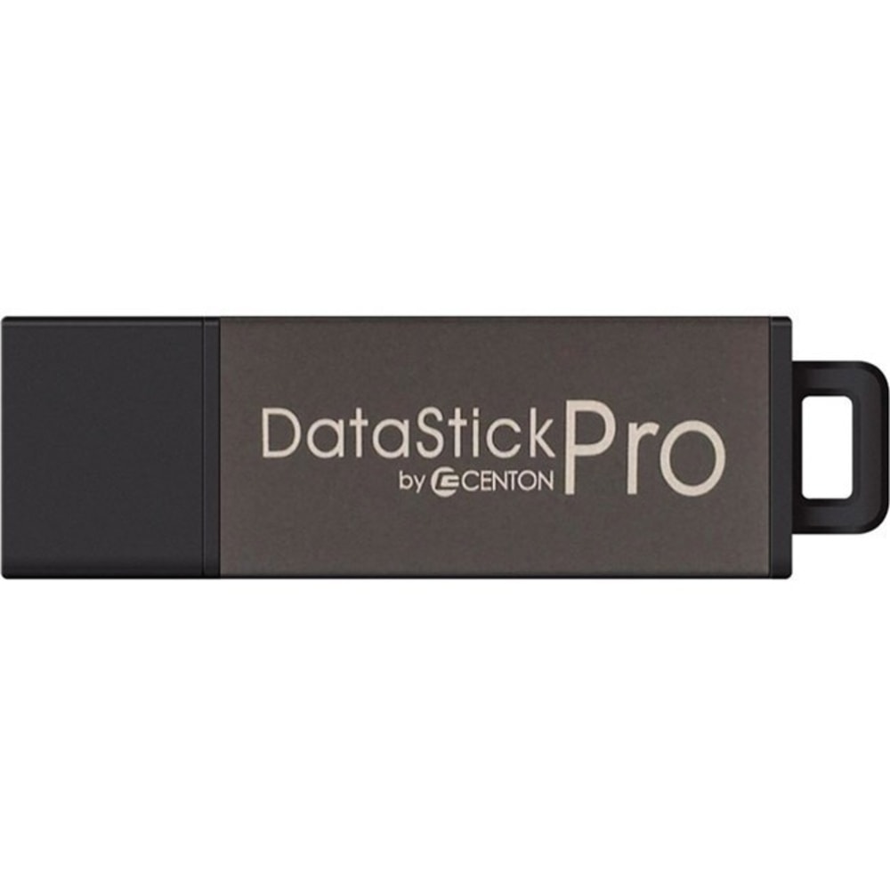 Centon DataStick Pro - USB flash drive - 16 GB - USB 2.0 - gray