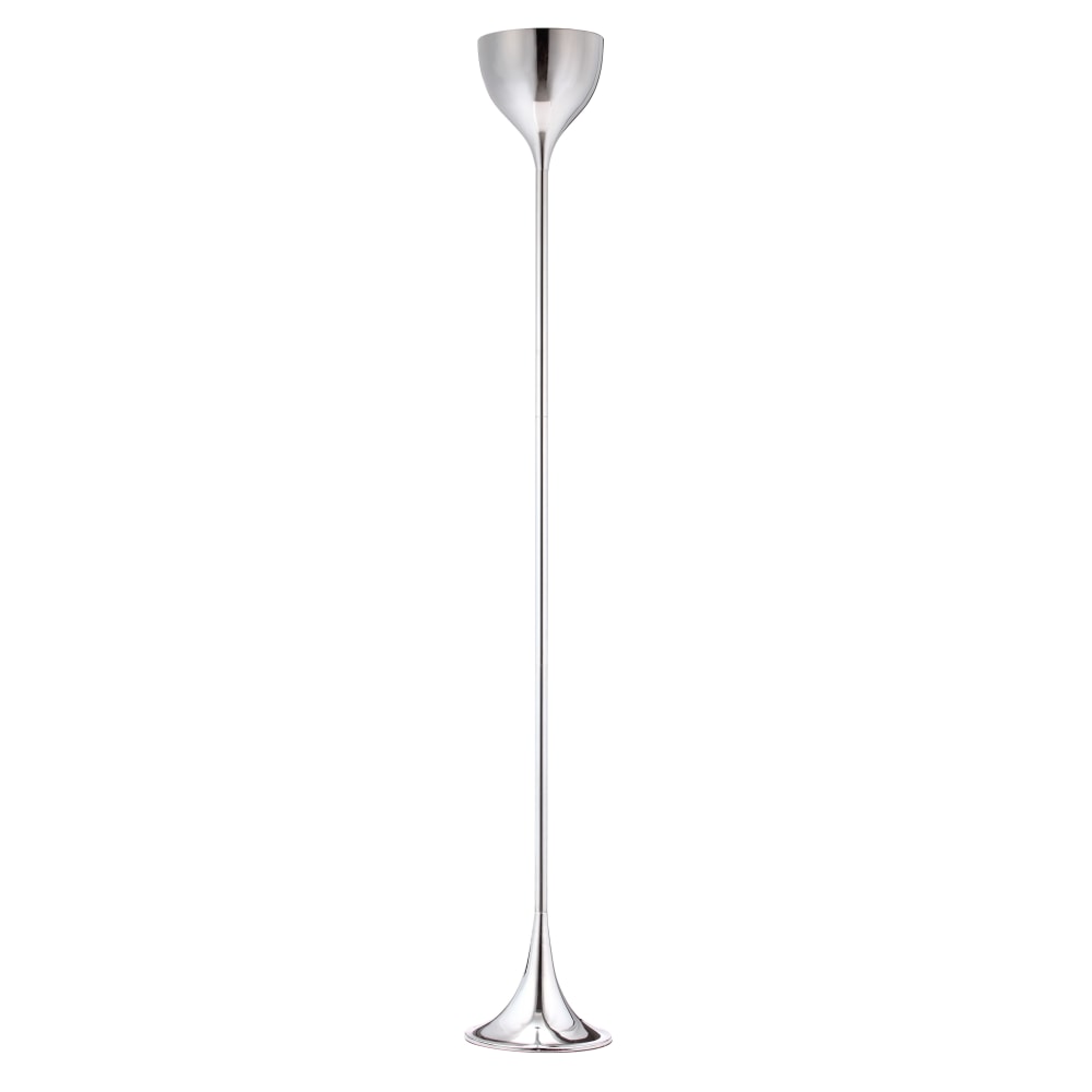 Zuo Neutrino Floor Lamp, 66 9/10inH, Chrome