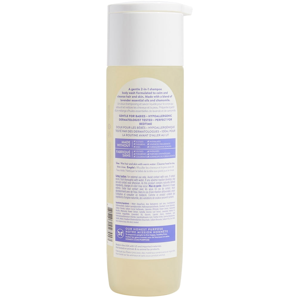 The Honest Company Baby Shampoo & Body Wash, Lavender Scent, 10 Oz