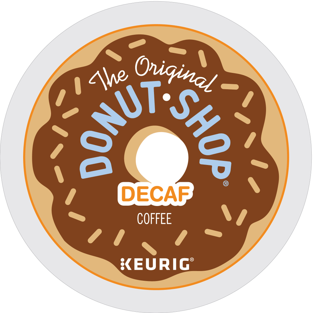 The Original Donut Shop Single-Serve Coffee K-Cup Pods, Decaffeinated, Carton Of 24