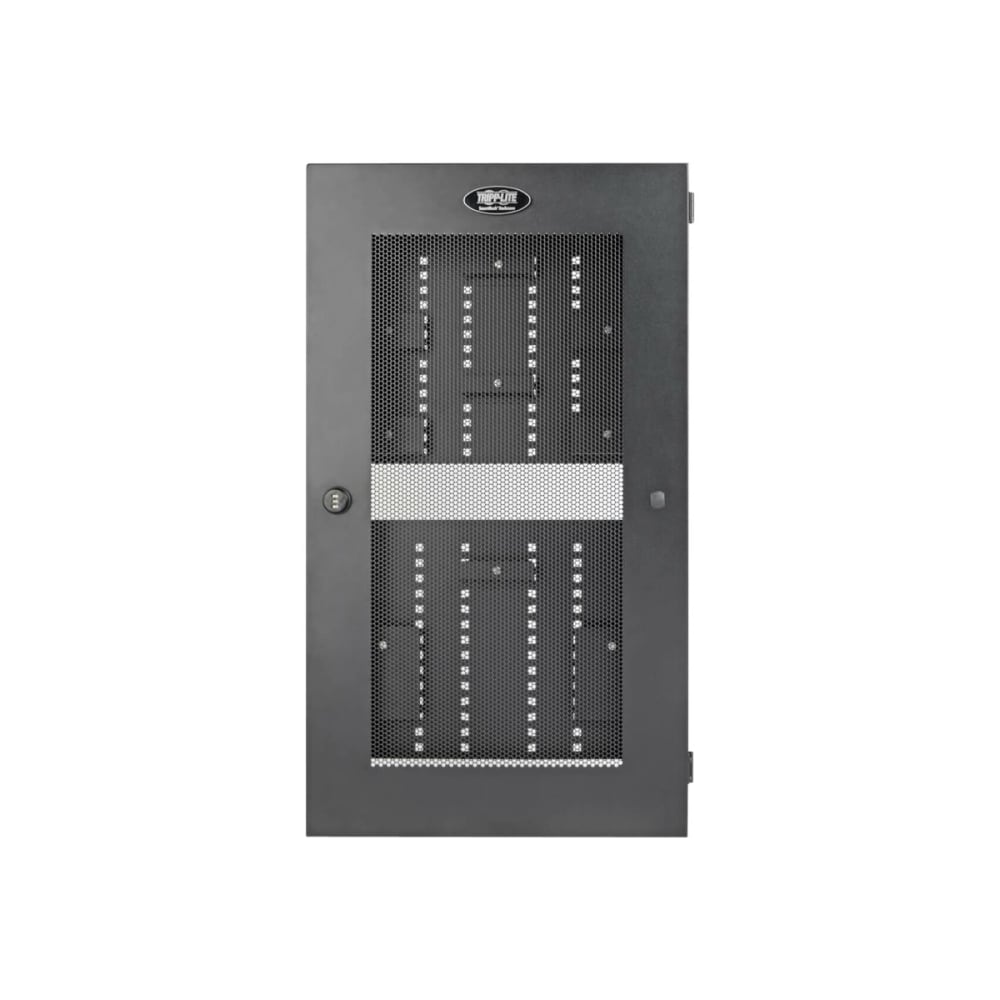 Tripp Lite Wallmount Rack Enclosure 5U Vertical Low-Profile Switch-Depth Adjustable Brackets - Rack enclosure cabinet - wall mountable - black - 5U