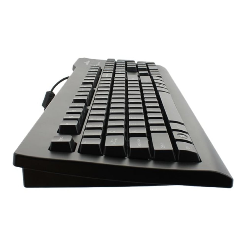 Seal Shield Silver Seal Medical Grade - Keyboard - washable - USB - AZERTY - French - black