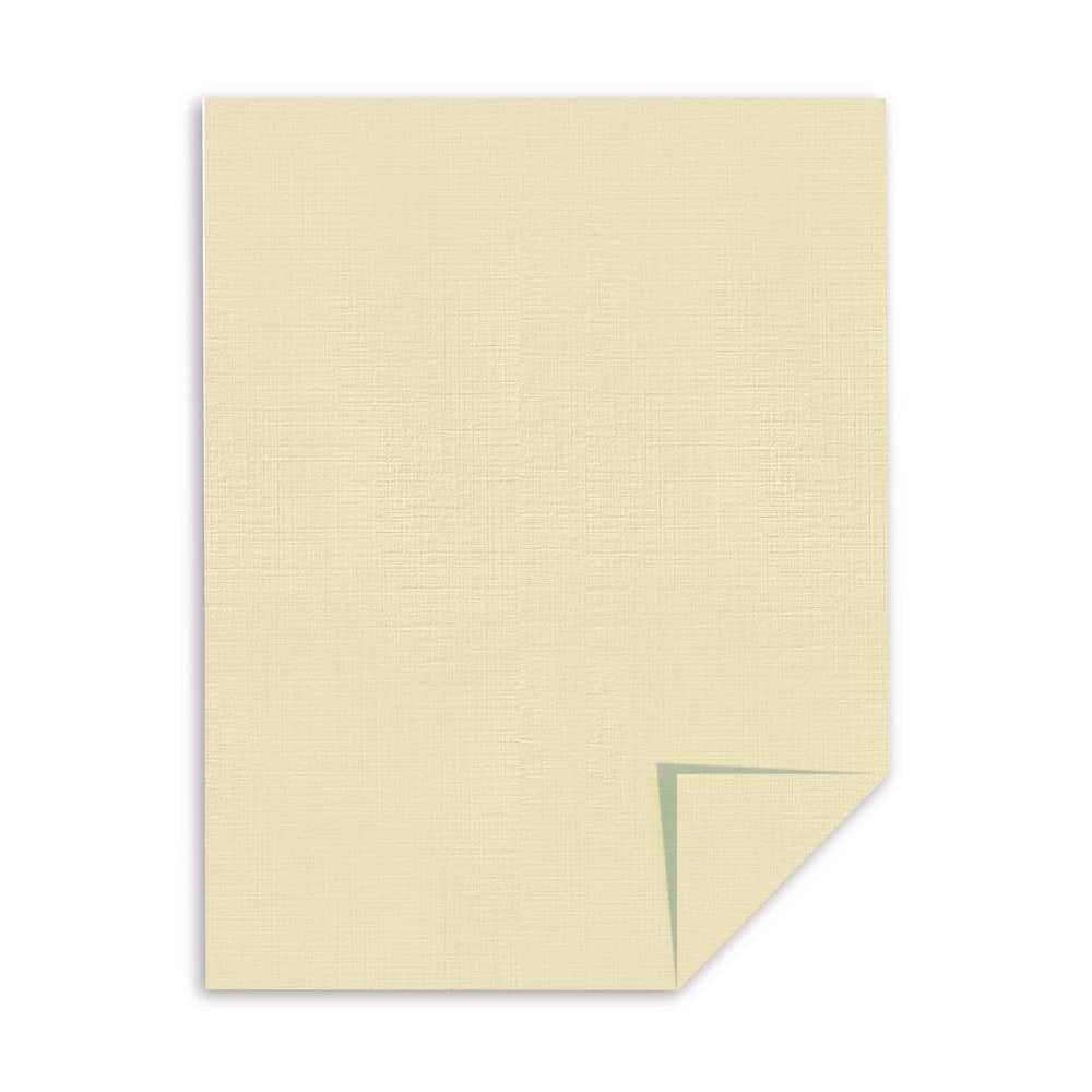 Southworth 25% Cotton Linen Business Paper, Ivory, Letter (8.5in x 11in), 500 Sheets Per Ream, 24 Lb, 94 Brightness