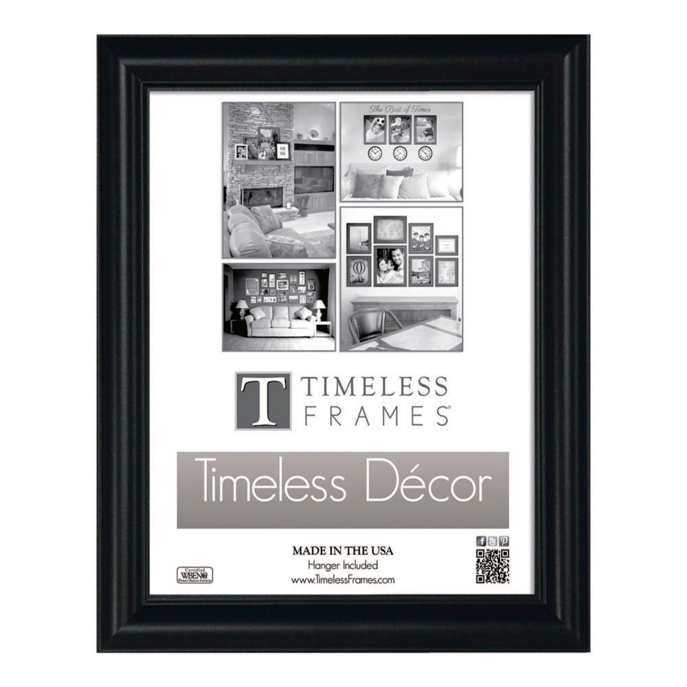 Timeless Frames Boca Wall Frame, 11in x 14in, Black