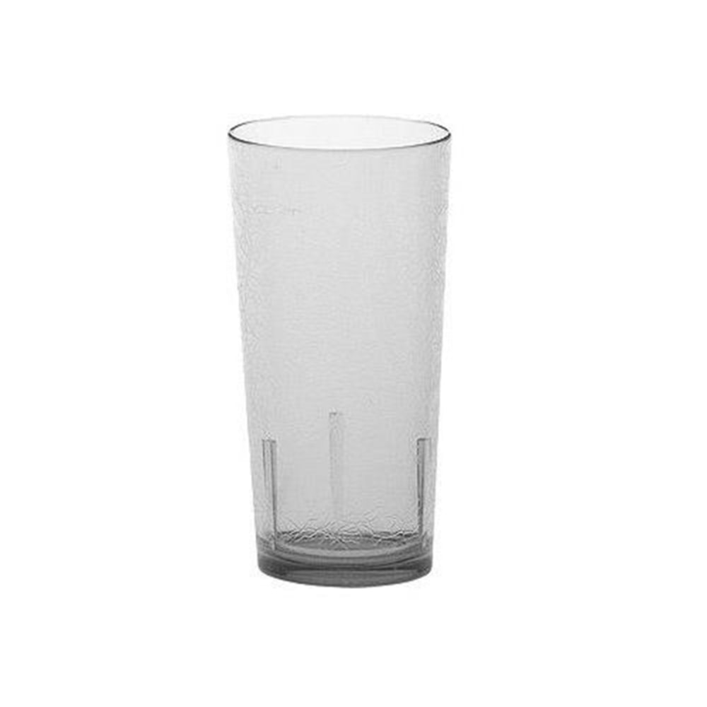 Cambro Plastic Tumbler, 16 Oz, Clear