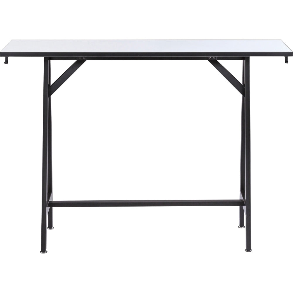 Safco Spark Teaming Table Standing-Height Base, 42-1/4inH x 60inW x 20inD, Black