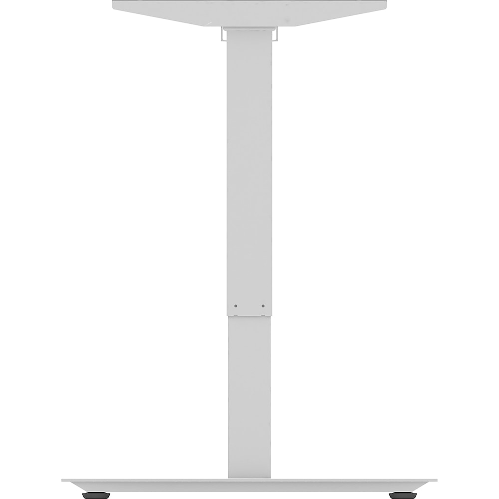 Lorell Sit-to-Stand 2-Tier Base, 45-1/10inH x 68-1/2inW x 26-7/16inD, Silver