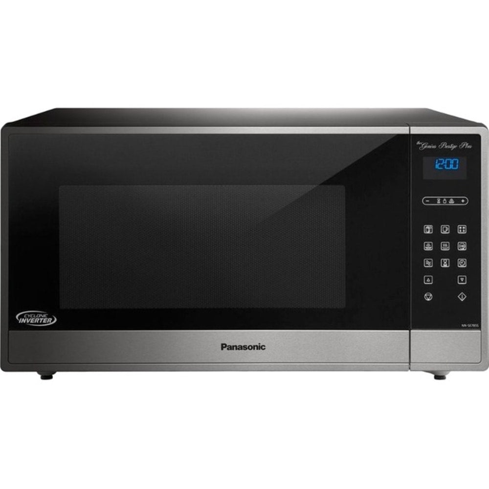 Panasonic NN-SE782S Microwave Oven - Single - 22in Width - 1.6 ft³ Capacity - Microwave - Built-in Installation - 10 Power Levels - 1250 W Microwave Power - 14.96in Turntable - 120 V AC - Countertop - Stainless Steel