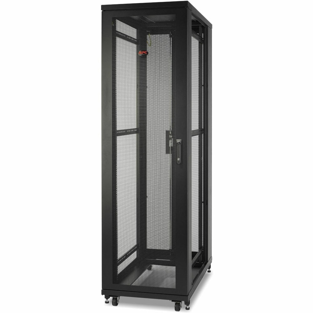 APC by Schneider Electric NetShelter SV 42U 600mm Wide x 1060mm Deep Enclosure Without Sides Black - 48U Rack Height x 19in Rack Width - Black - 1014 lb Dynamic/Rolling Weight Capacity - 2205 lb Static/Stationary Weight Capacity