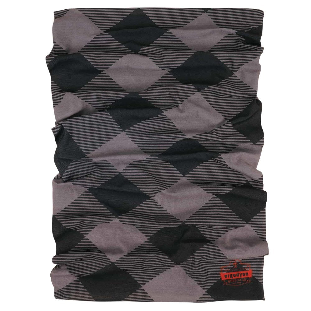 Ergodyne Chill-Its 6485 Multi-Band, One Size, Gray Buffalo Plaid