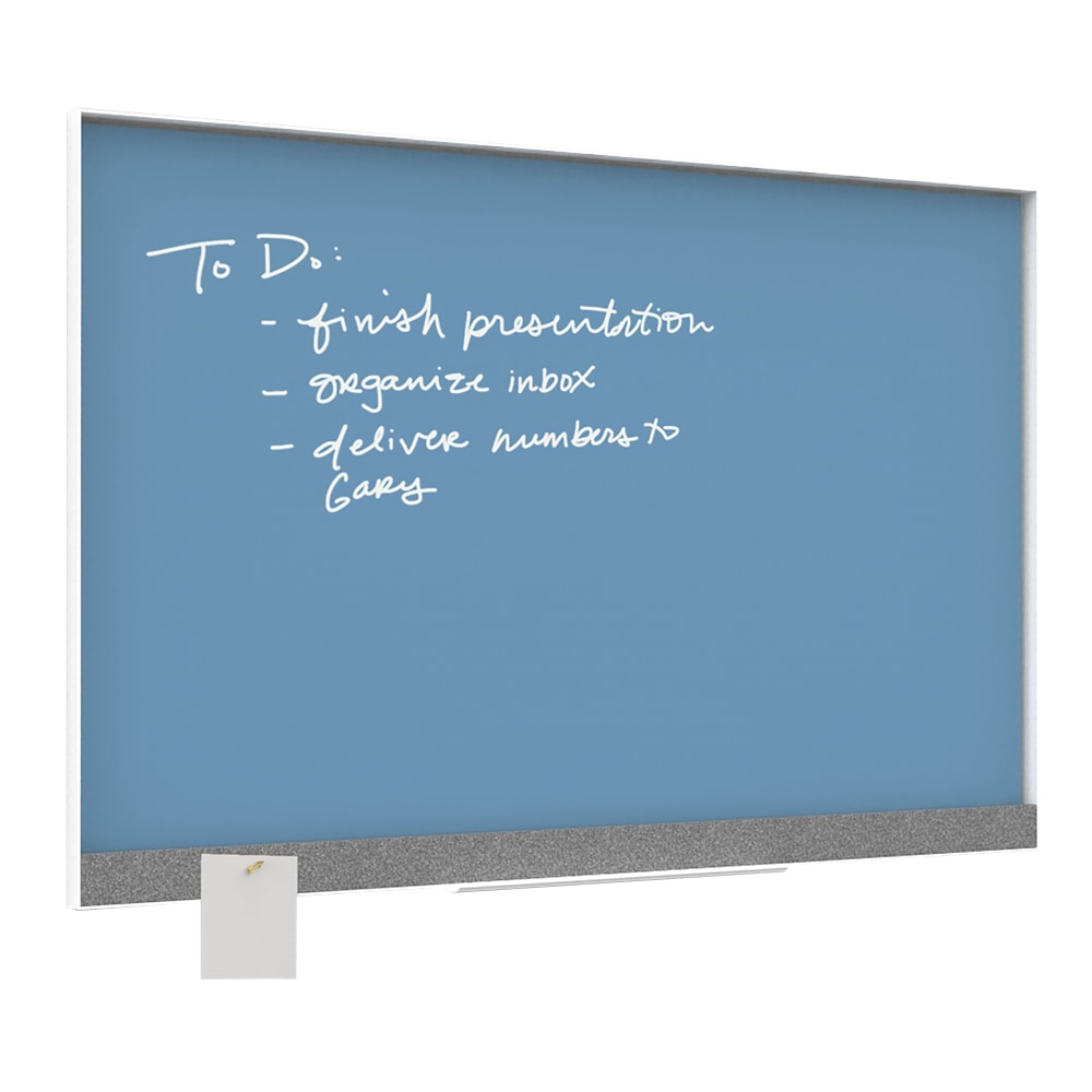 U Brands Dry-Erase Whiteboard, 35in x 47in, Aluminum Frame With White Finish