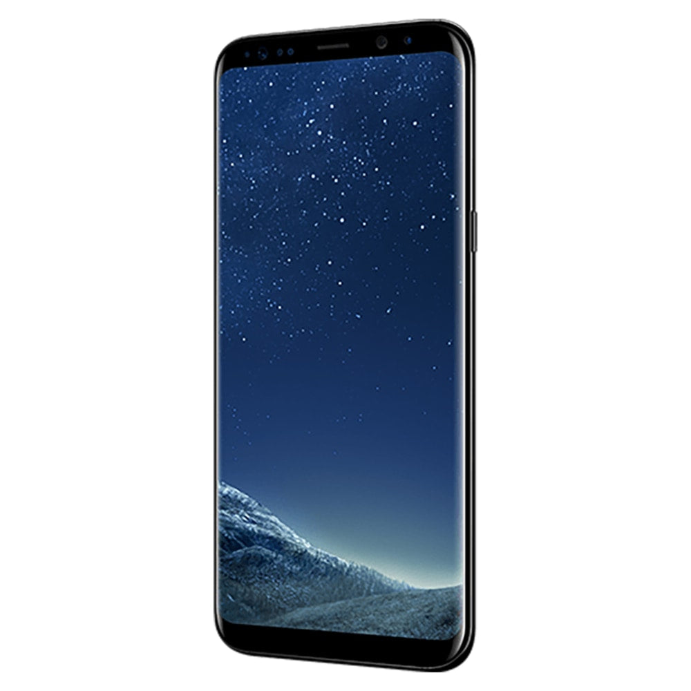 Samsung Galaxy S8+ G955F Cell Phone, Midnight Black, PSN100984