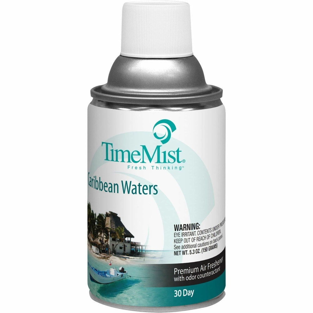 TimeMist Metered Aerosol Fragrance, 6.6 Oz., Caribbean Waters