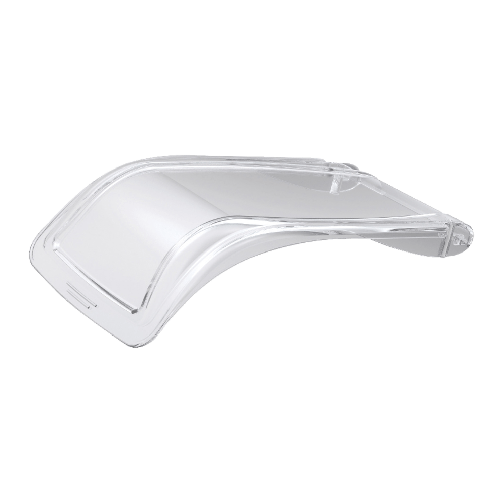 Akro Mils Insight Supply Bin Lid, Medium Size, 7 3/8in x 4 1/8in x 3 1/4in, Clear