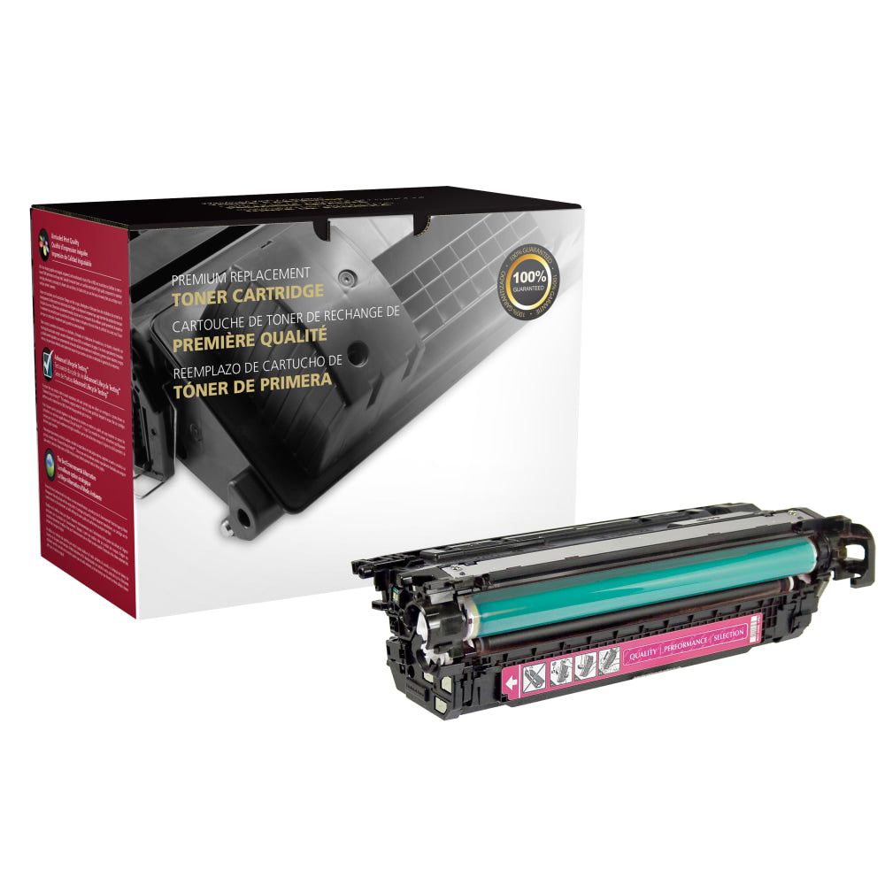 Office Depot Remanufactured Magenta Toner Cartridge Replacement for HP 653A, OD653AM