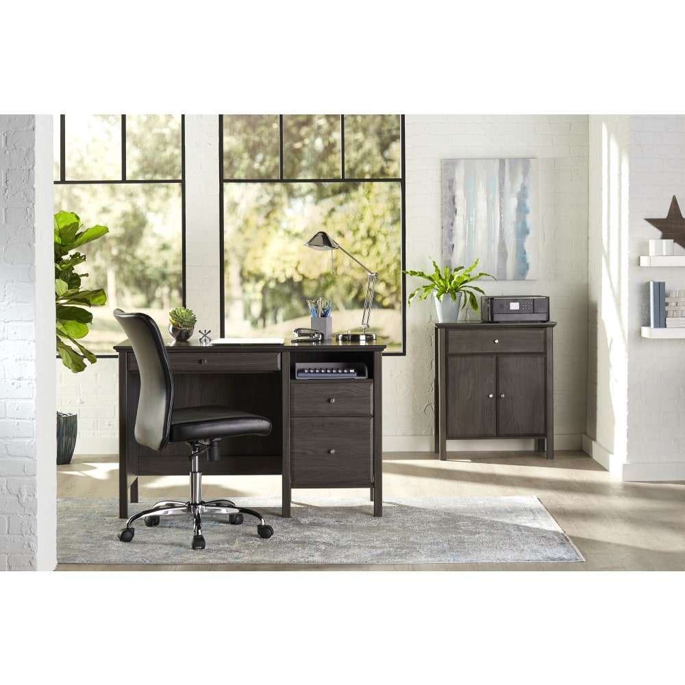 Realspace Chase 47inW Writing Desk, Coastal Gray