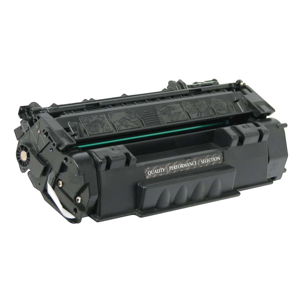 Hoffman Tech Remanufactured Black Toner Cartridge Replacement For HP 53A, Q7553A, 845-53A-HTI