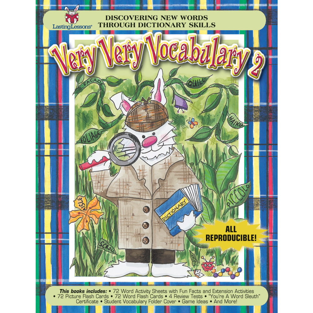 Barker Creek Very Very Vocabulary Activity Book, Grades 4 - 5