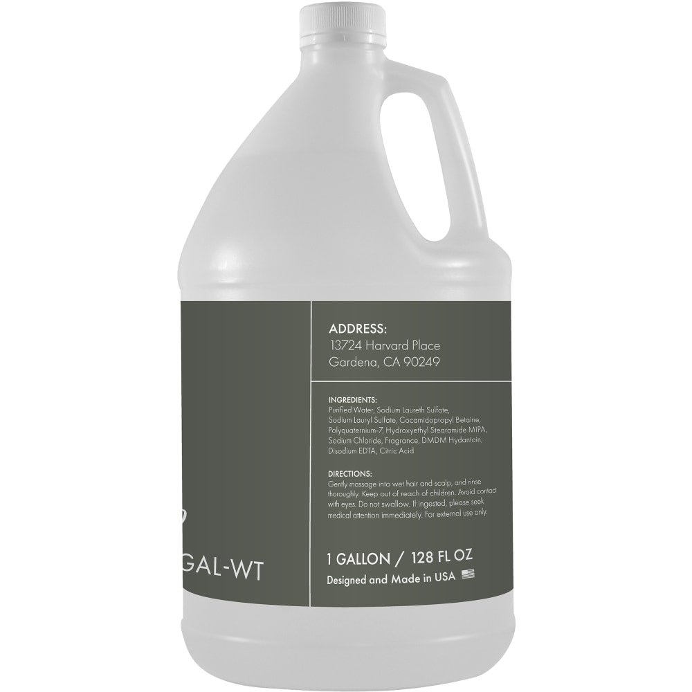 Hotel Emporium Bulk Shampoo, Roots Aromatherapy White Tea, 1 Gallon, Case Of 4 Bottles