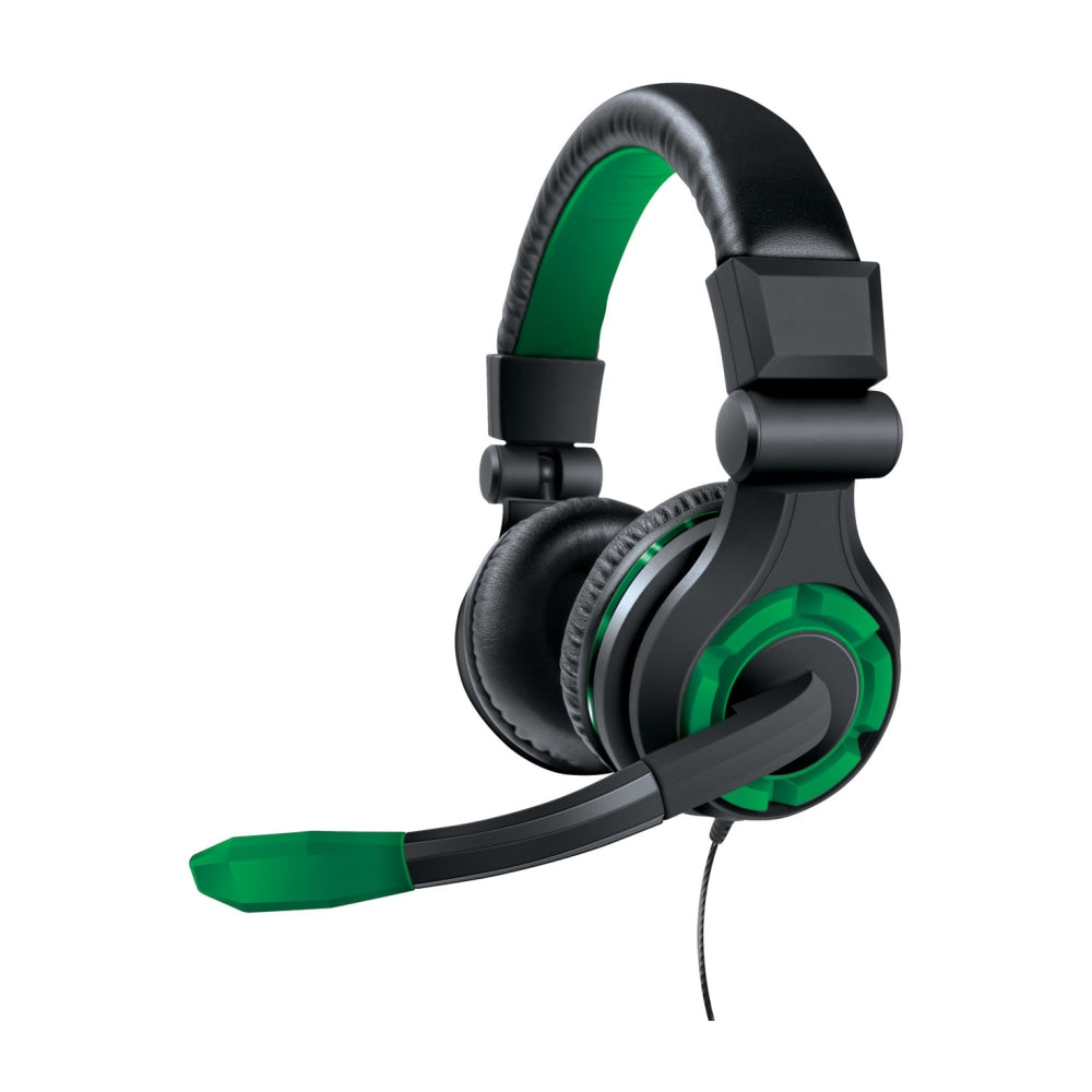 DreamGear Xbox One Wired Gaming Headset, Green, GRX-340