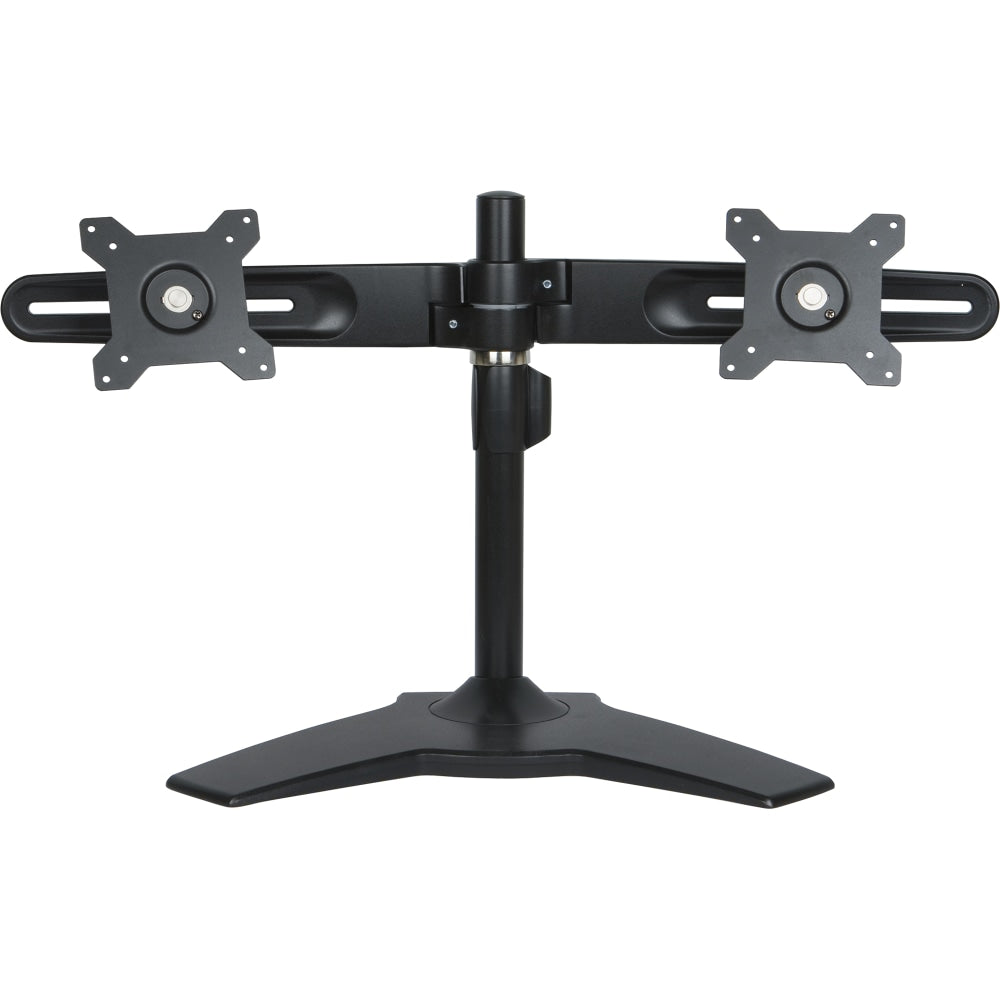 Planar AS2 Black Dual-Monitor Stand, Black