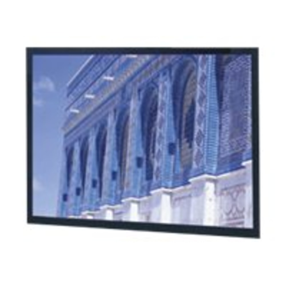 Da-Lite Da-Snap HDTV Format - Projection screen - 133in (133.1 in) - 16:9 - Da-Mat - black powder coat