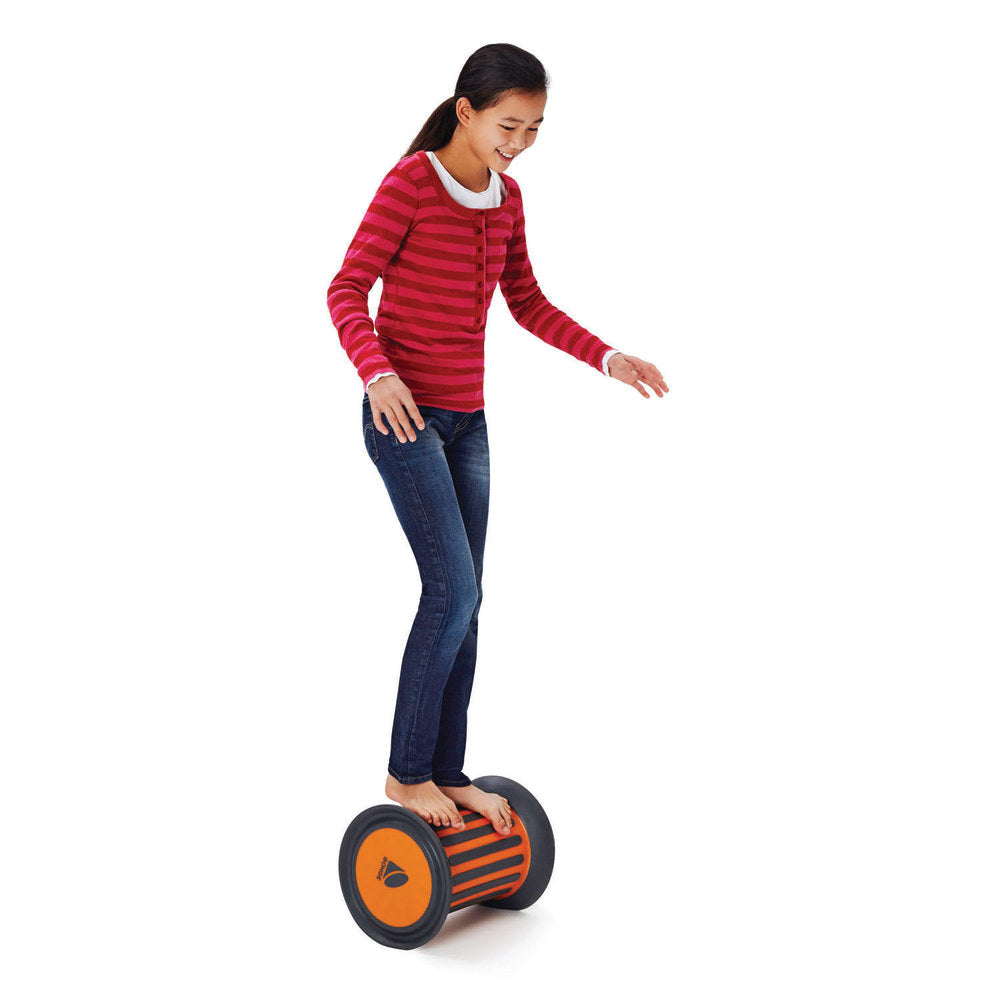 GONGE Roller Balancing Toy, Orange/Gray