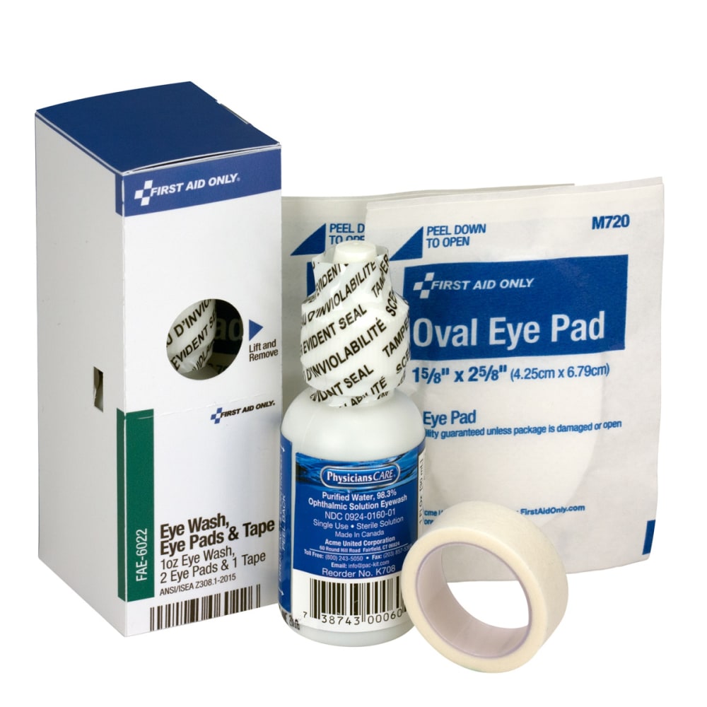 First Aid Only SmartCompliance Refill Eye Wash Kit