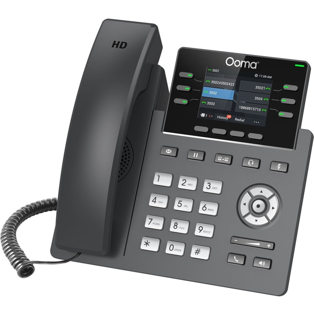 ooma 6-Line IP Corded Phone, OOMA2613