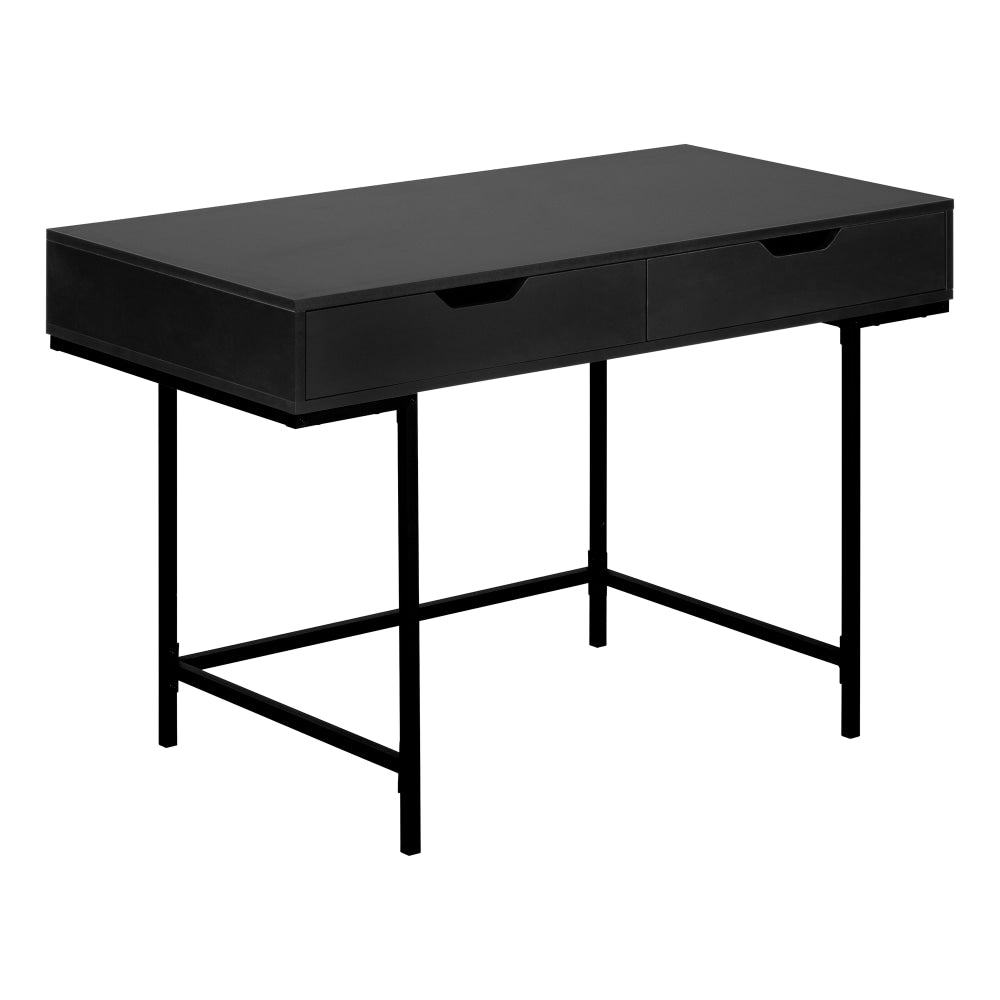 Monarch Specialties Pollard 48inW Computer Desk, Black