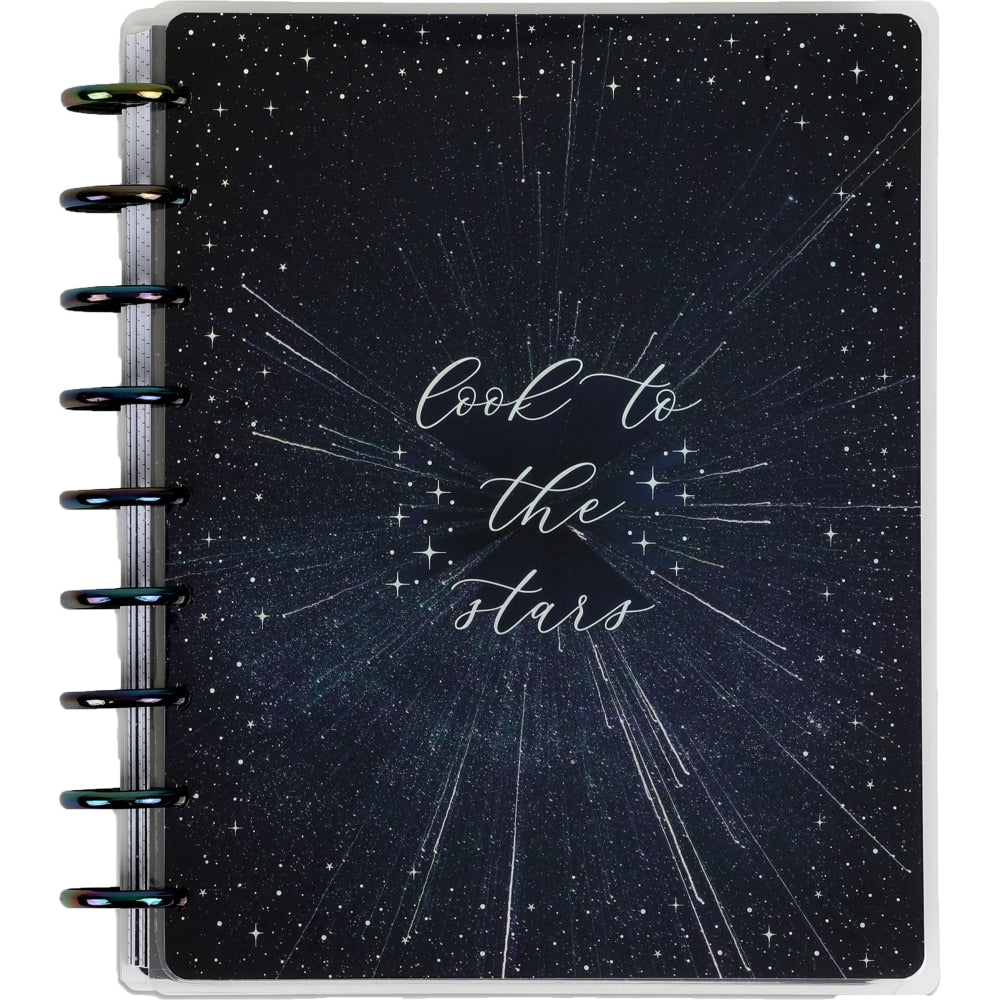 Happy Planner Weekly/Monthly Classic Undated Planner, 7in x 9-1/4in, Look To The Stars, PPCU12-050