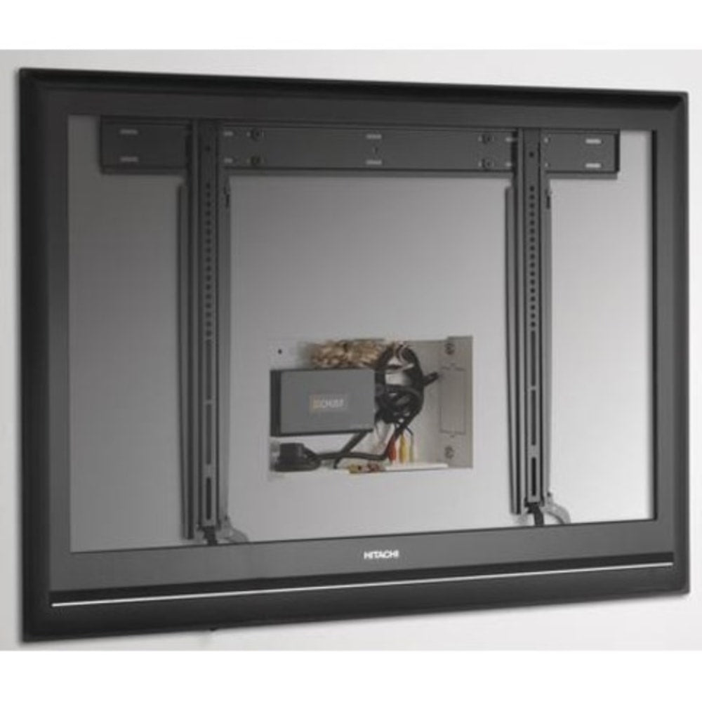 Chief Thinstall Large Fixed Wall Mount - For Displays 42-86in - Black - 125 lb - Black