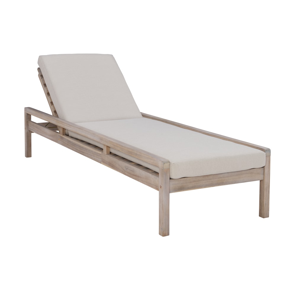 Linon Lascher Outdoor Chair, Beige/Natural