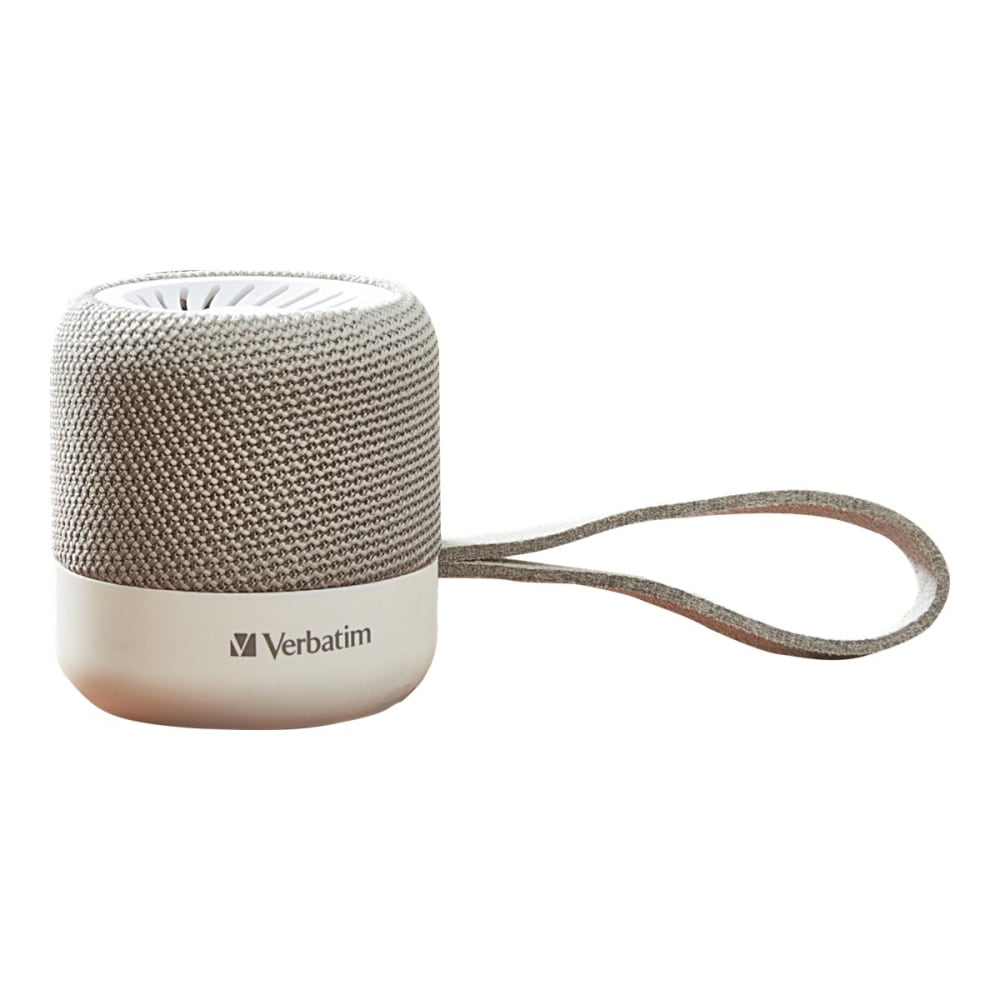 Verbatim Wireless Mini Bluetooth Speaker - Speaker - for portable use - Bluetooth - 3 Watt - white