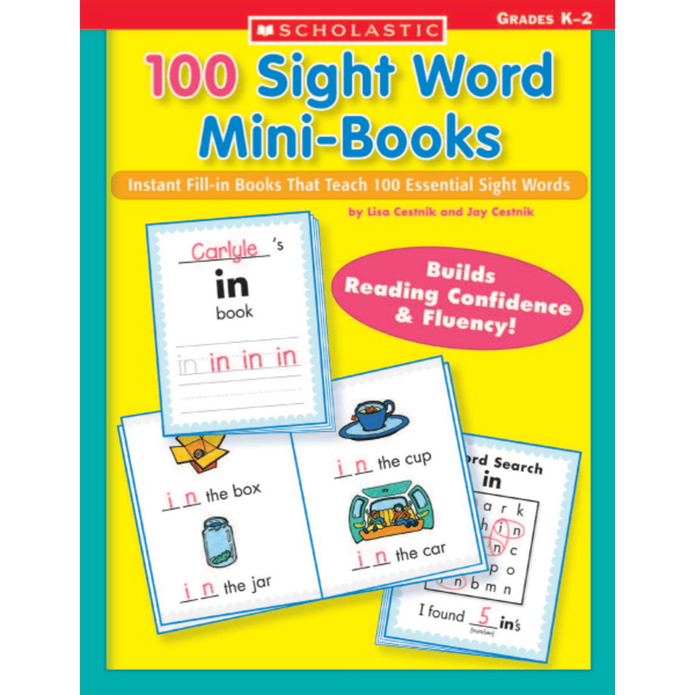 Scholastic 100 Sight Word Mini-Books