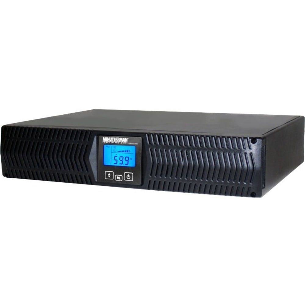 Minuteman Endeavor ED1000RTXL2U 1000VA Tower/Rack/Wall Mountable UPS - 2U Tower/Rack/Wall Mountable - 3 Minute Stand-by - 120 V AC Input - 120 V AC Output - 8 x NEMA 5-15R