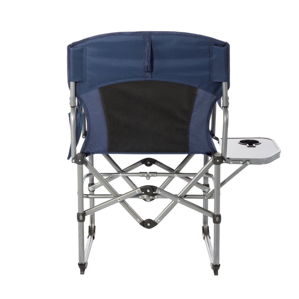 Kamp-Rite Compact Director's Chair, Tan/Blue