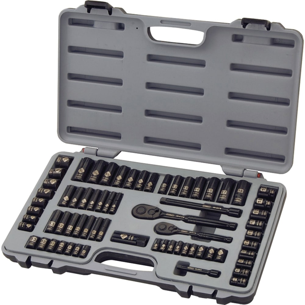 Stanley 69 Piece Socket Set - Black