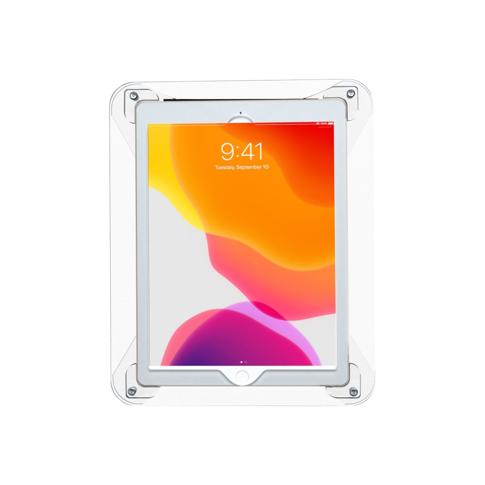 CTA Digital Premium Security Translucent Acrylic Wall Mount - Enclosure for tablet - lockable - acrylic - translucent - screen size: 10.5in - mounting interface: 75 x 75 mm - wall-mountable