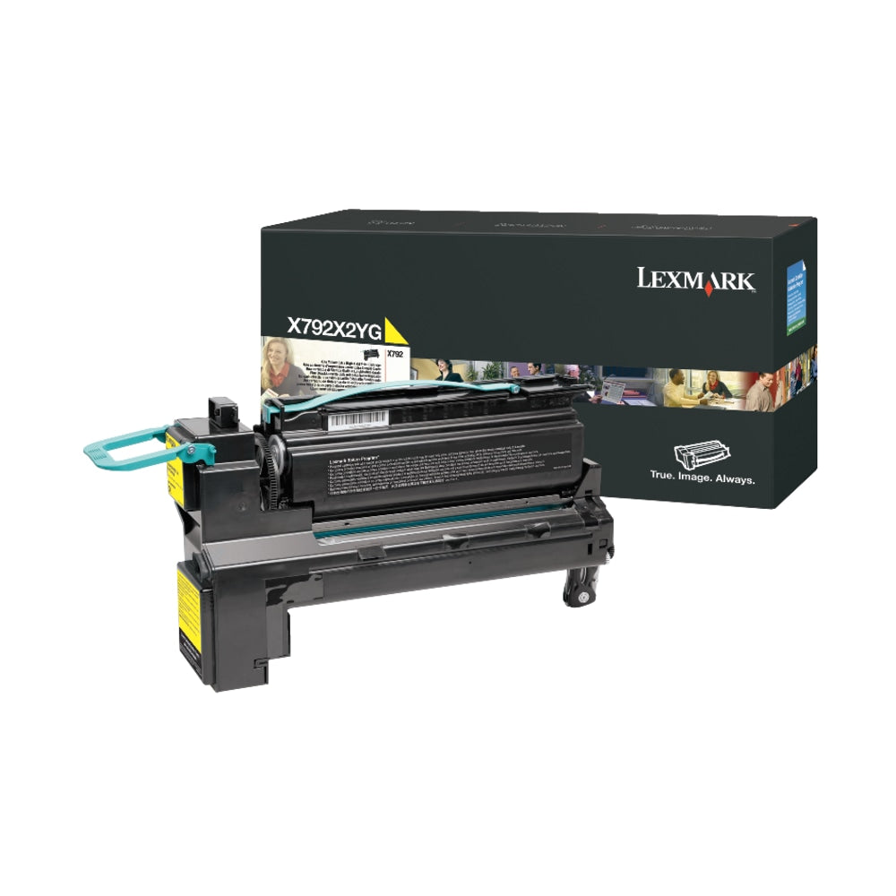 Lexmark X792X2YG Original Toner Cartridge - Laser - 20000 Pages - Yellow - 1 Pack