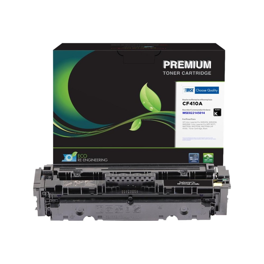 MSE Premium Remanufactured Black Toner Cartridge Replacement For HP ColorJet Pro M452