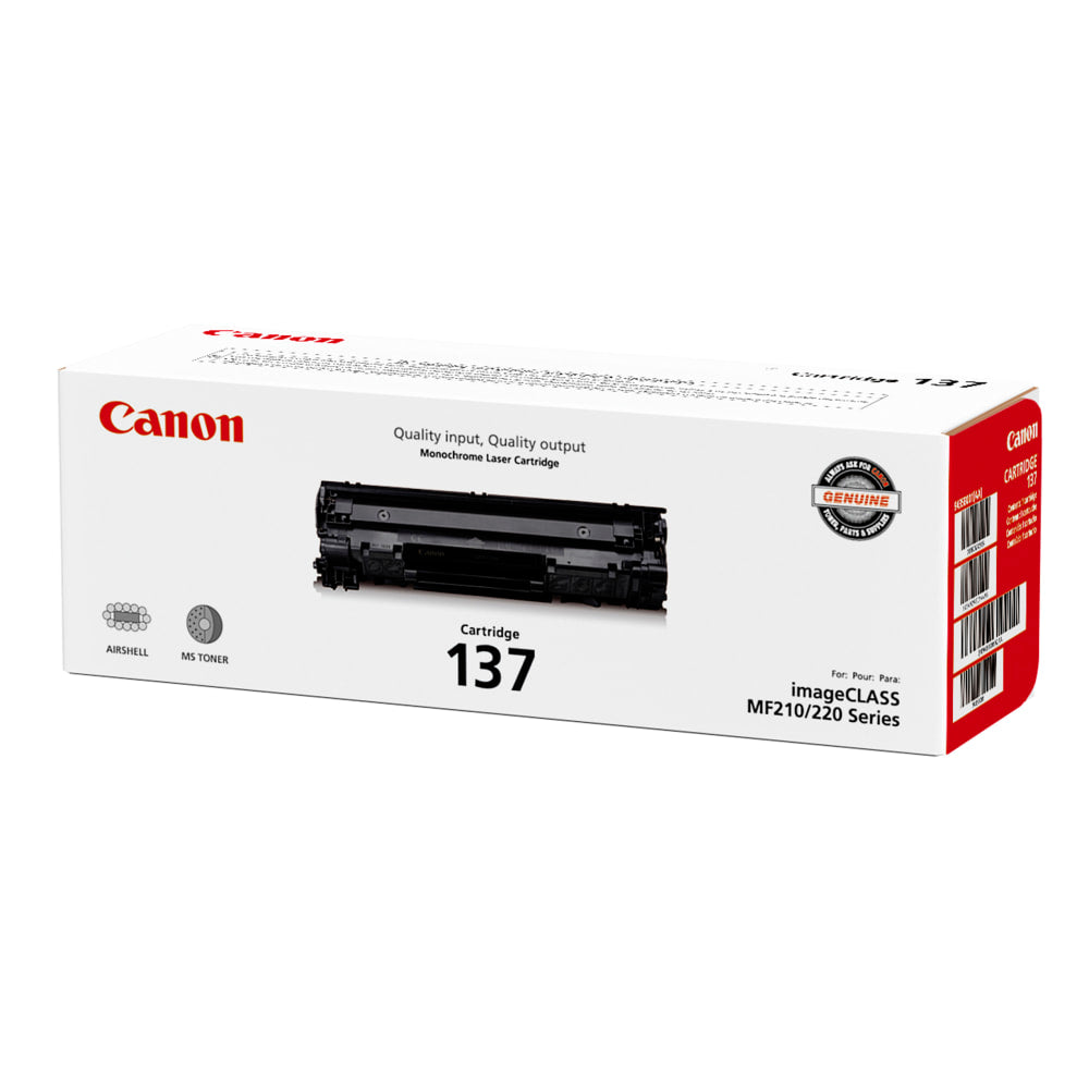 Canon 137 Black Toner Cartridge, 9435B001AA