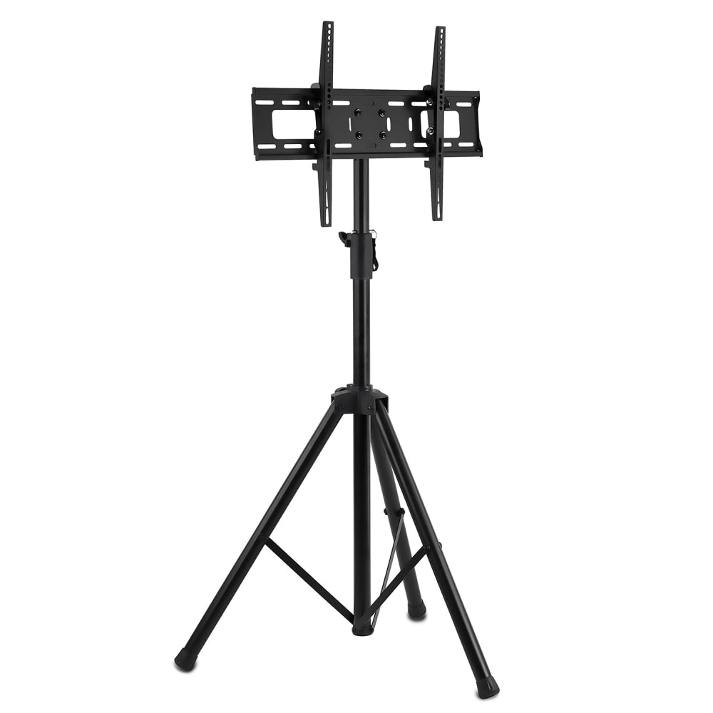 Mount-It! Portable TV Tripod Stand For 32in - 70in Displays, Black