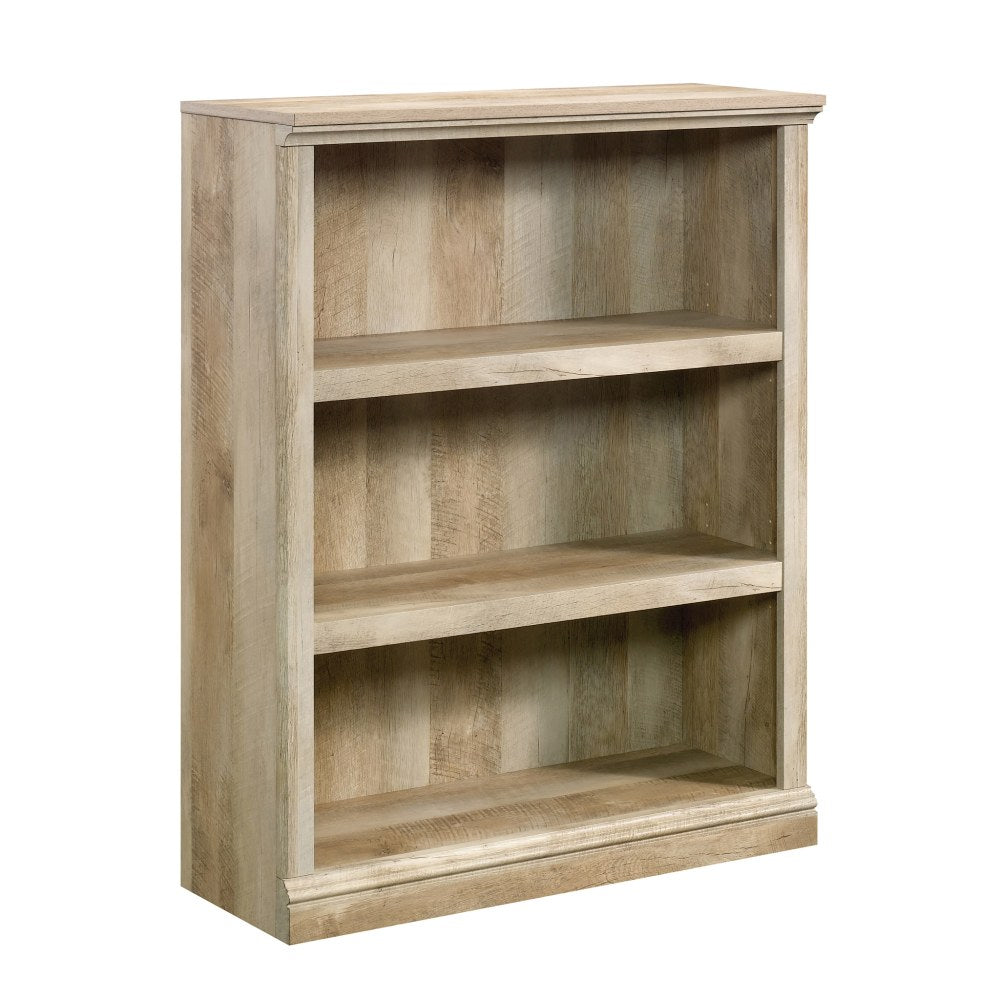 Sauder Select 44inH 3-Shelf Bookcase, Lintel Oak