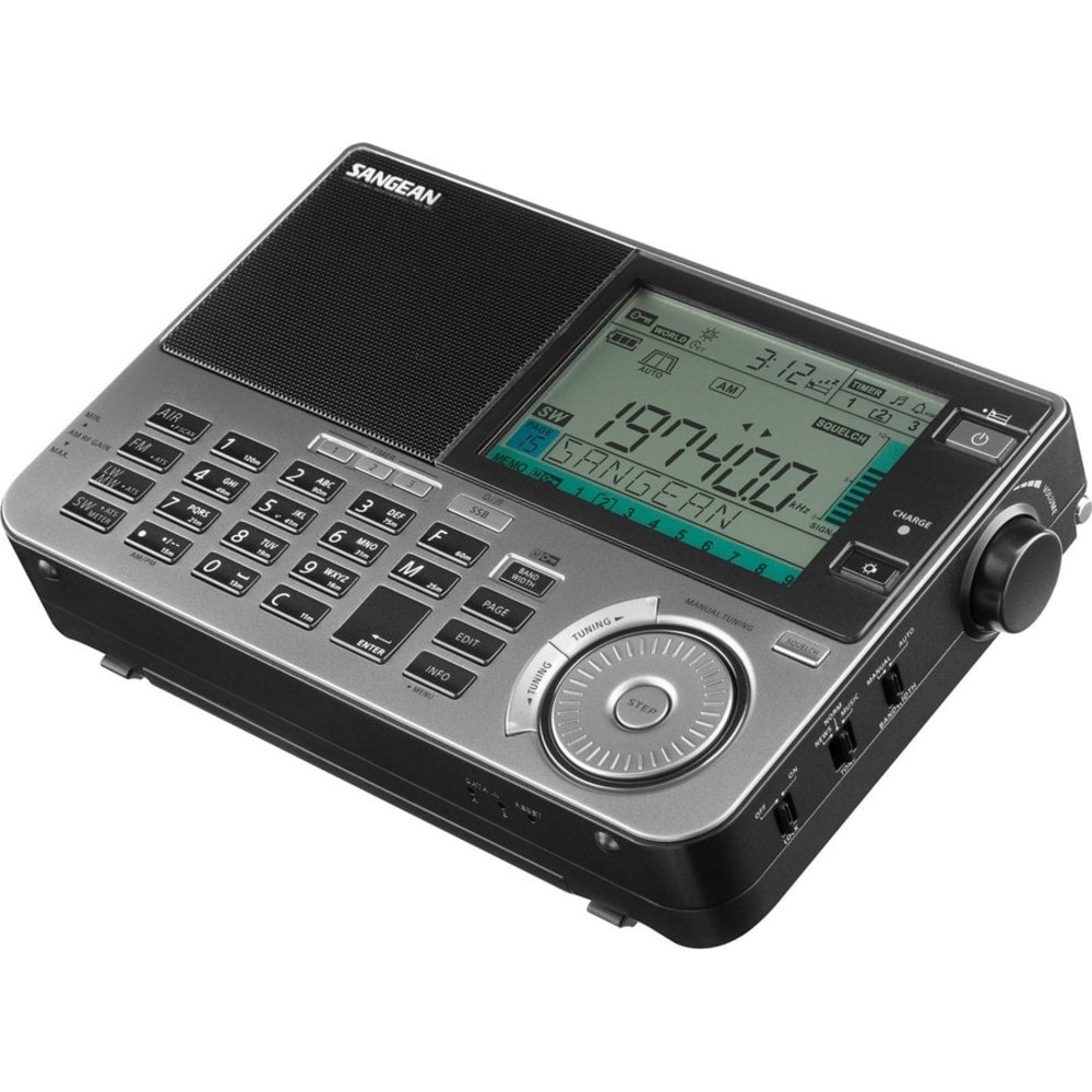 Sangean The Ultimate FM/SW/MW/LW/Air Multi-Band Radio - LCD Display