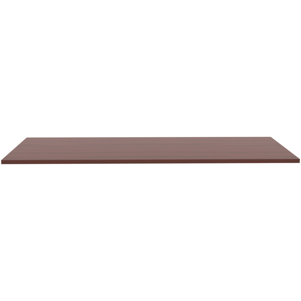 Lorell Laminate Table Top, 72inW x 30inD, Mahogany