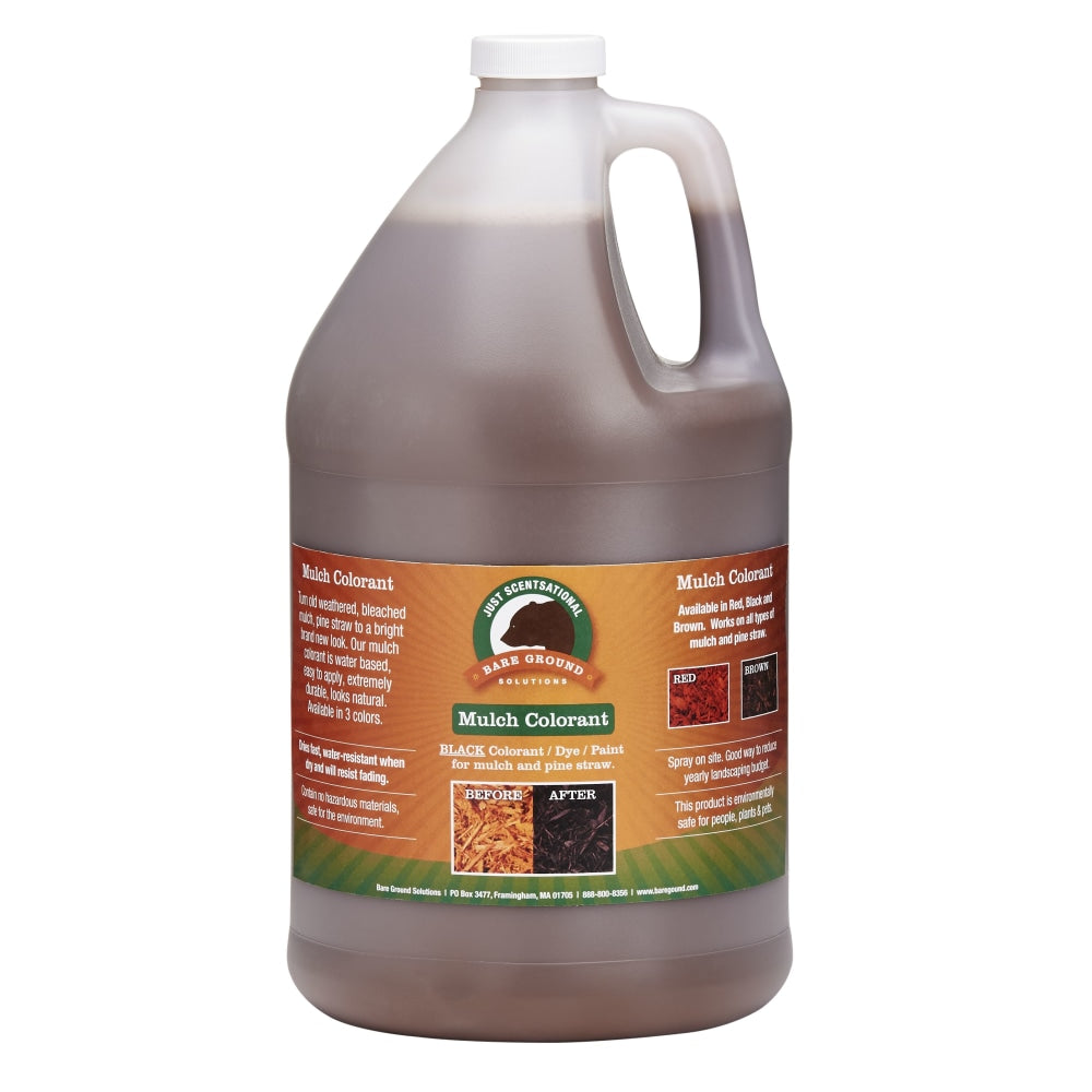 Just Scentsational Mulch Restorant/Colorant, 1 Gallon, Brown