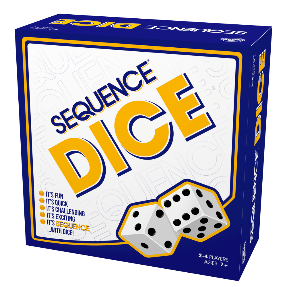 JAX Ltd. Sequence Dice Games, Pack Of 2 Games