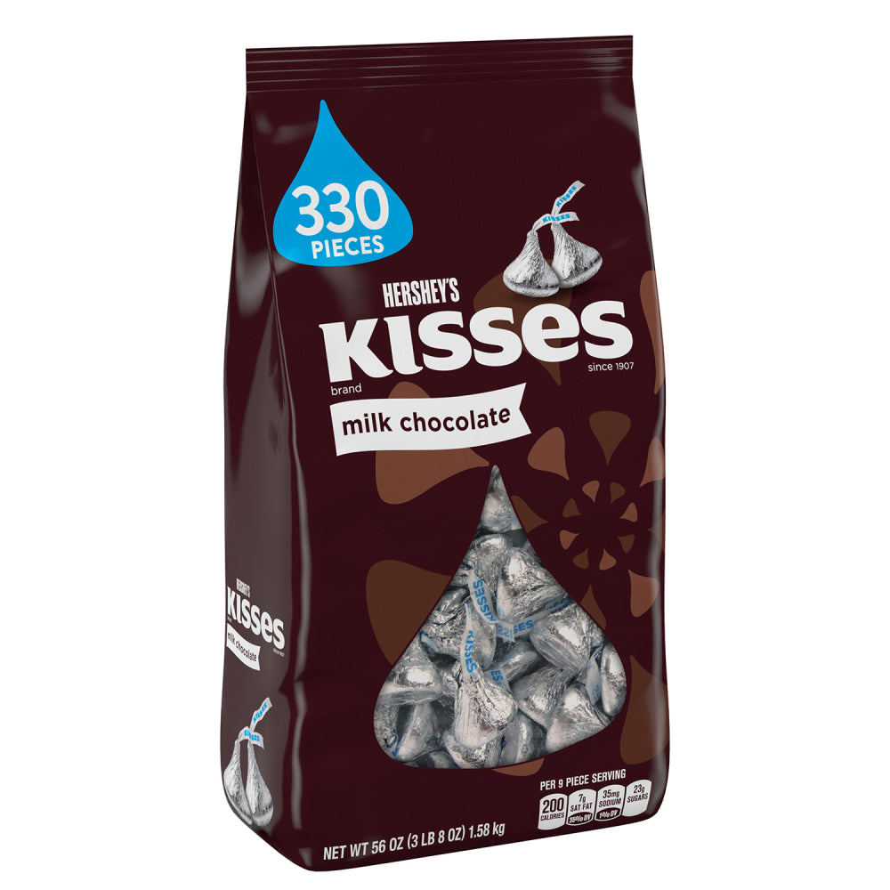 Hersheys Kisses Milk Chocolate, 3 Lb Bag