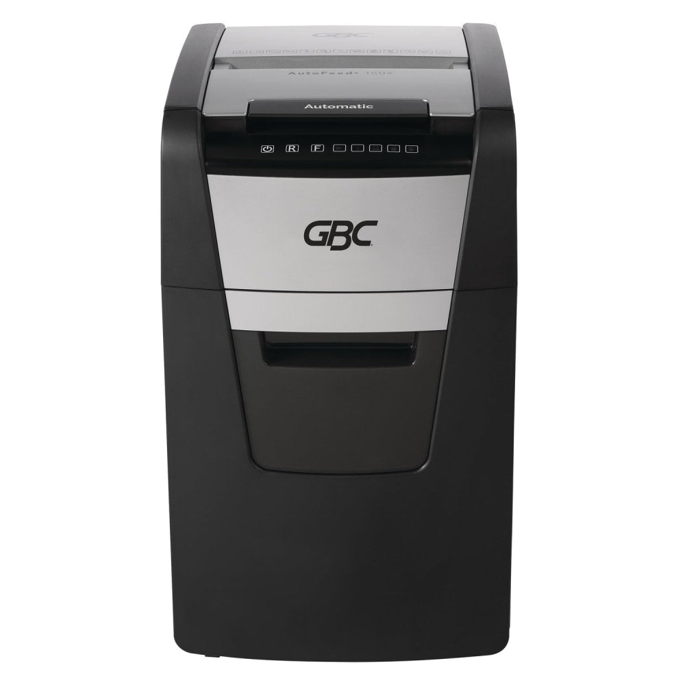 GBC AutoFeed+ 150-Sheet Cross-Cut Automatic Shredder, Black, WSM1757604